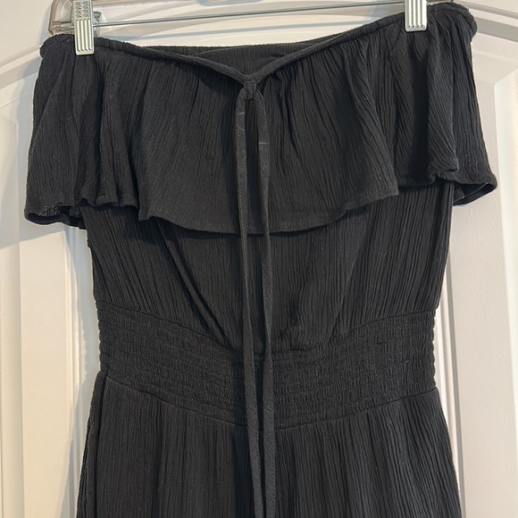Aerie Black Halter Romper - Picture 5 of 8
